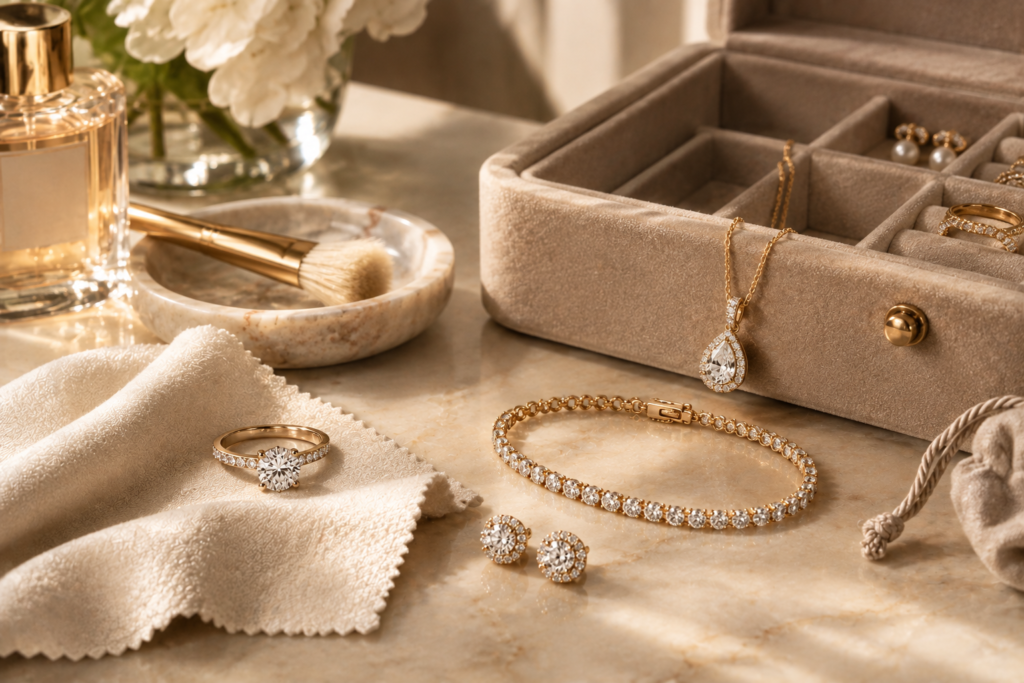 How to Care for Your Gold & Diamond Jewellery